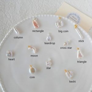 Alien pearl pendant, fashionable and versatile new DIY necklace accessory