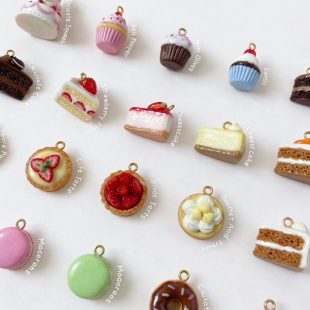 Dessert Cake Donut Series Pendant DIY Jewelry