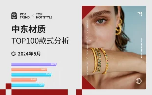 Analysis of TOP100 styles in the Middle East jewelry market