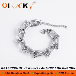 Trendy new stainless steel bracelet